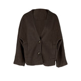 Céleste | Long Sleeve Button-Down Jacket