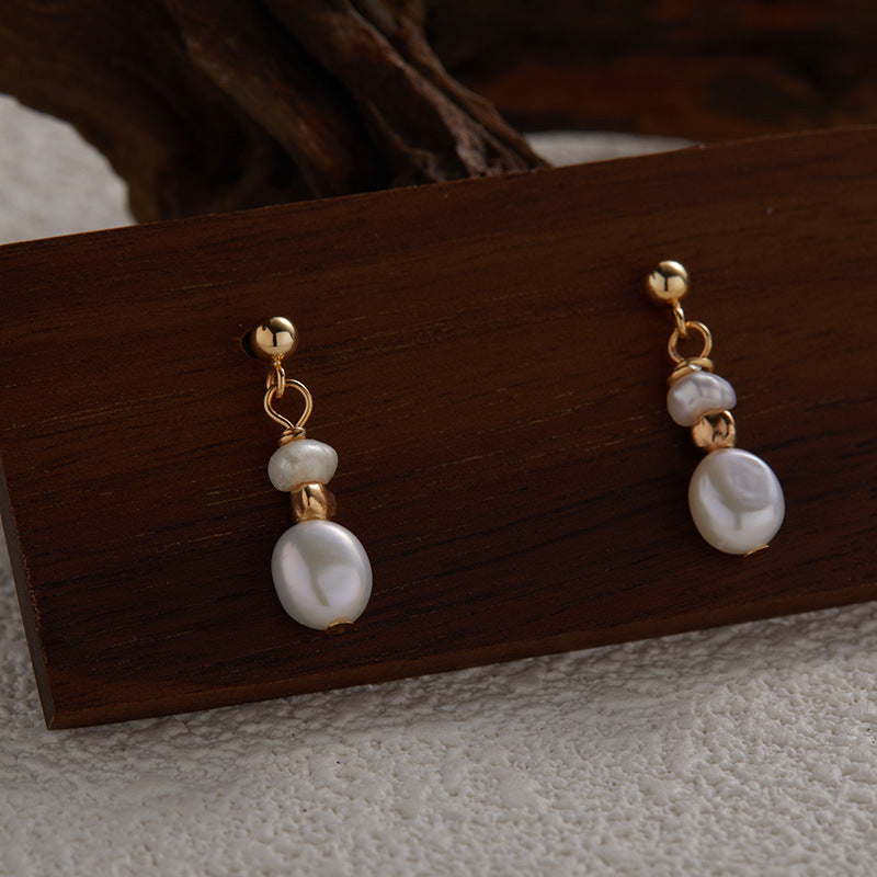 Zenaida | Classic Pearl Drop Earrings