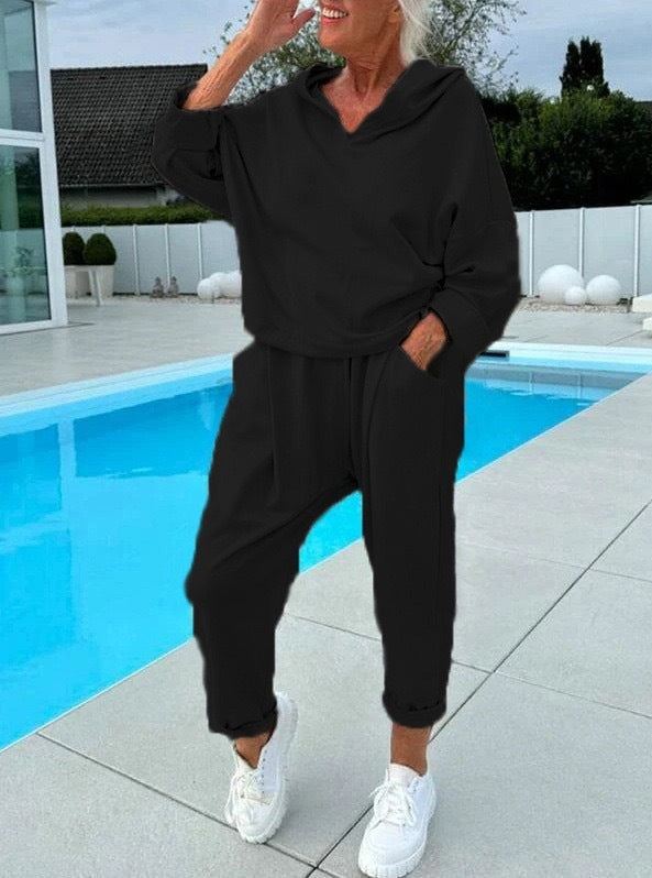 Zara | Soft-Touch Hoodie Co-Ord Set