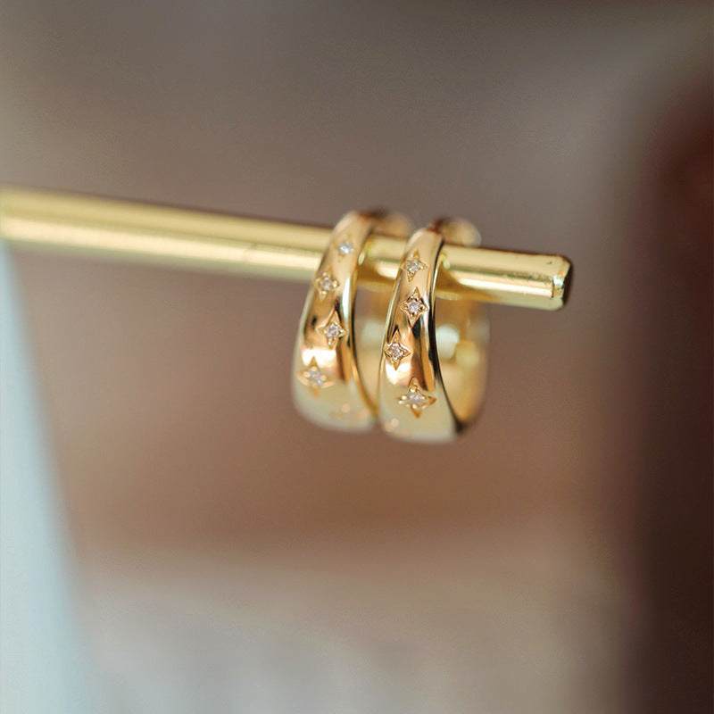Sherry | Luxury Gold & Silver Drop Earrings