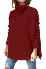 Sora | Oversized Turtleneck Knit Jumper