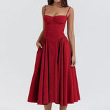 Dilly | Corset Midi Dress