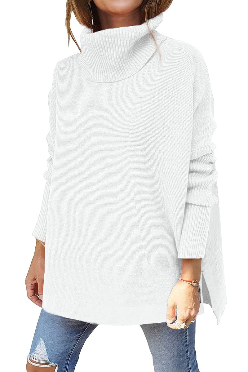 Sora | Oversized Turtleneck Knit Jumper