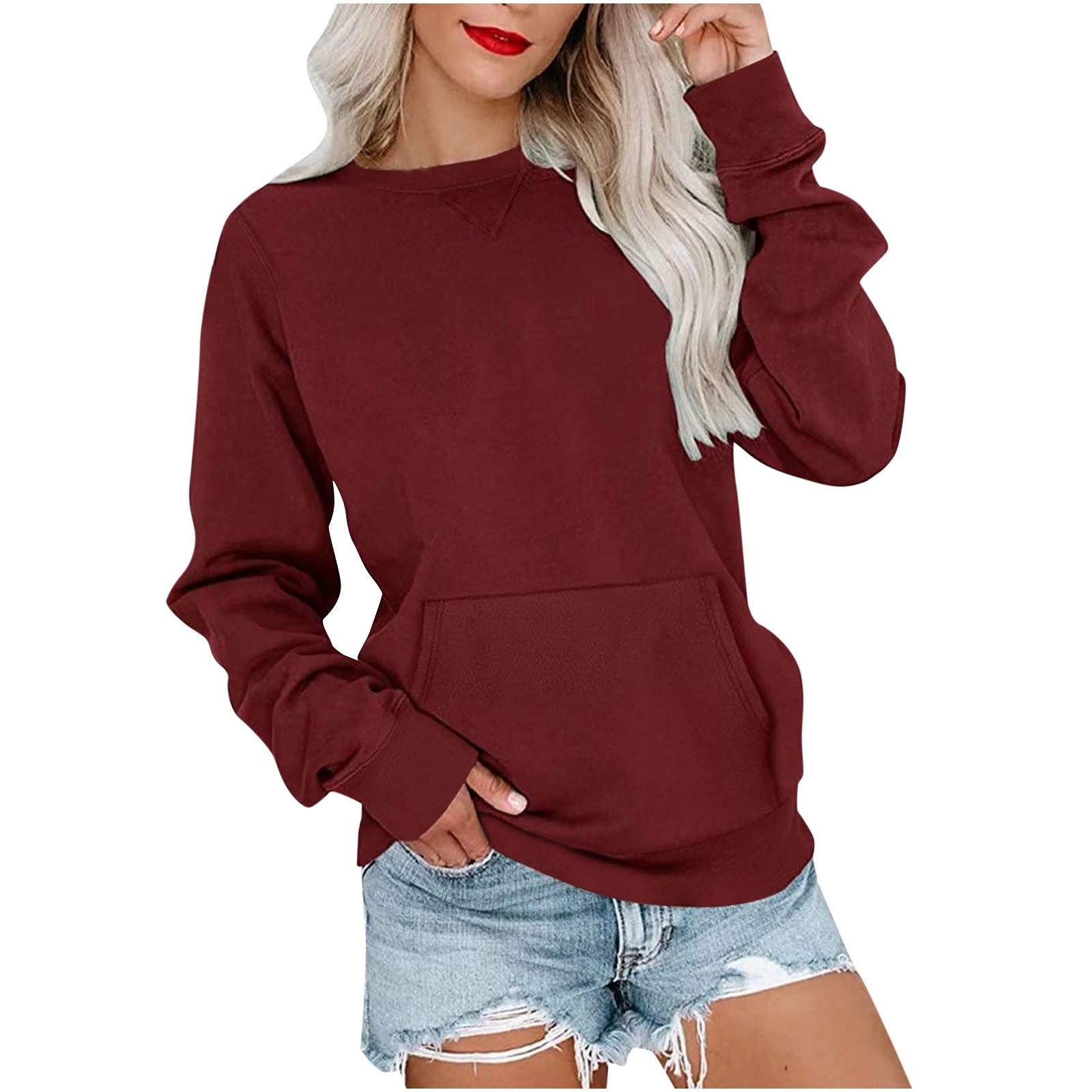 Camille | Lightweight Crewneck Sweatshirt