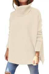 Sora | Oversized Turtleneck Knit Jumper