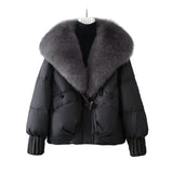Vivienne | Short Fur Collar Winter Jacket