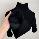 Lumi | Fleece-Lined Turtleneck Knit Sweater
