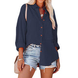 Jayda | Relaxed Button-Down Blouse
