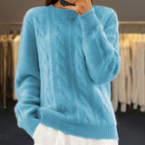 Celeste | Elegant Wool-Blend Winter Sweater