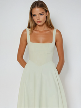Phoebe | Lace Midi Dress Elegant