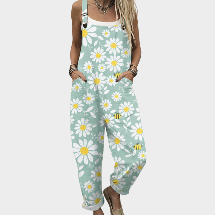 Astra | Printed Relaxed Overalls