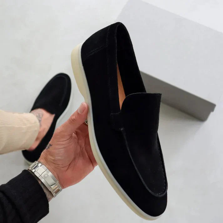 Boone | Suede Slip-On Loafers