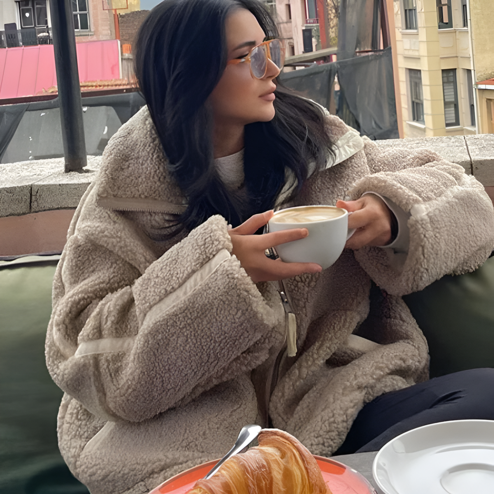 Celeste | Oversized Soft Teddy Fleece Jacket