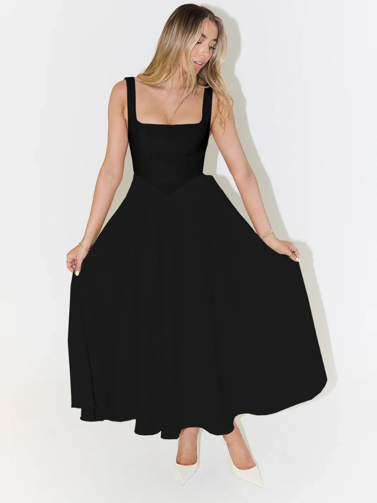 Phoebe | Lace Midi Dress Elegant