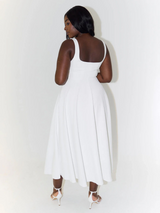 Phoebe | Lace Midi Dress Elegant