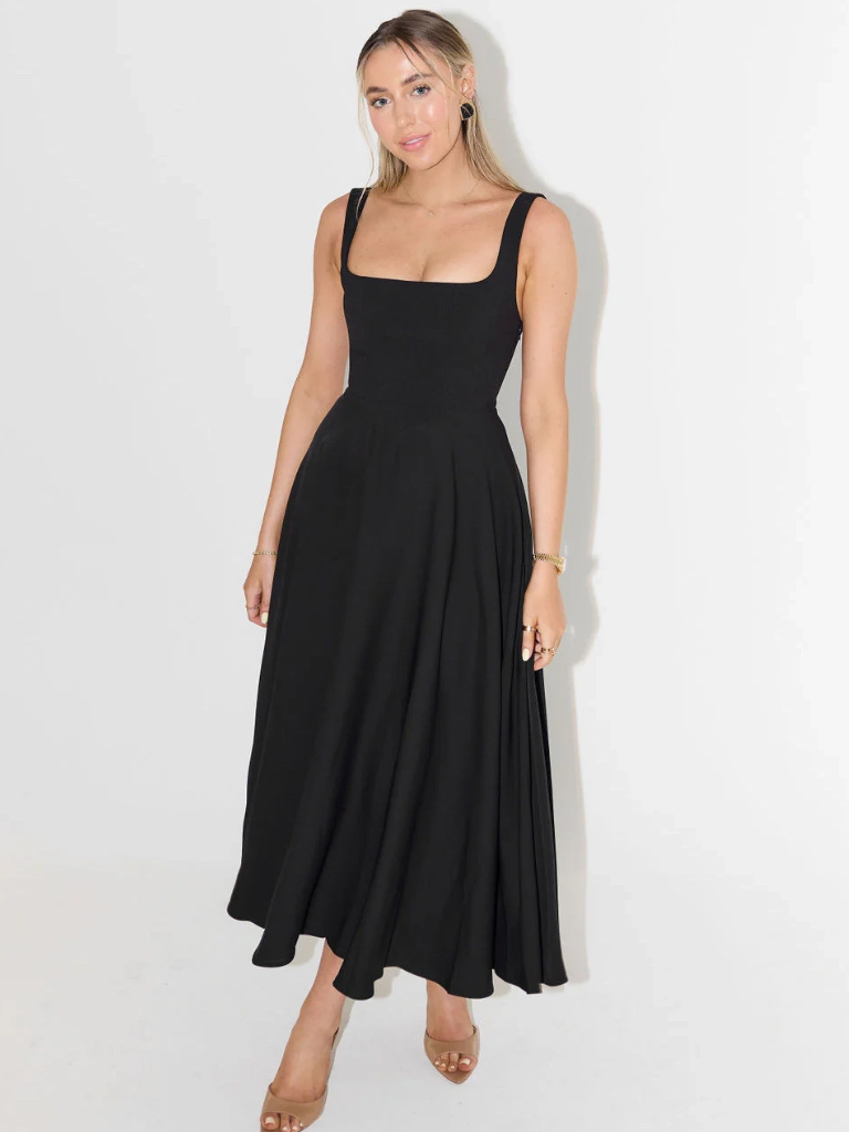 Phoebe | Lace Midi Dress Elegant