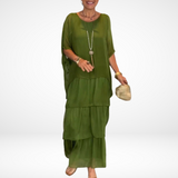 Anjali | Artistic Loose Maxi Dress