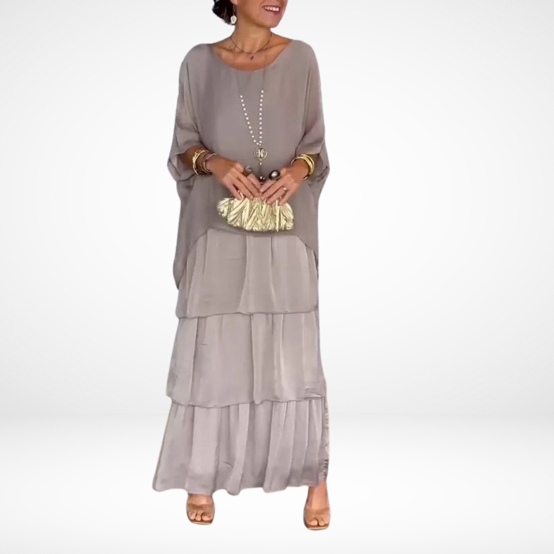 Anjali | Artistic Loose Maxi Dress