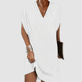 Zona | V-Neck Half-Sleeve Dress