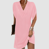 Zona | V-Neck Half-Sleeve Dress