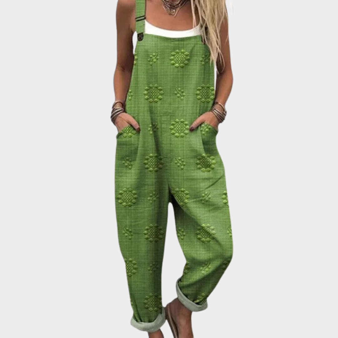 Yolonda | Printed Wide-Leg Jumpsuit