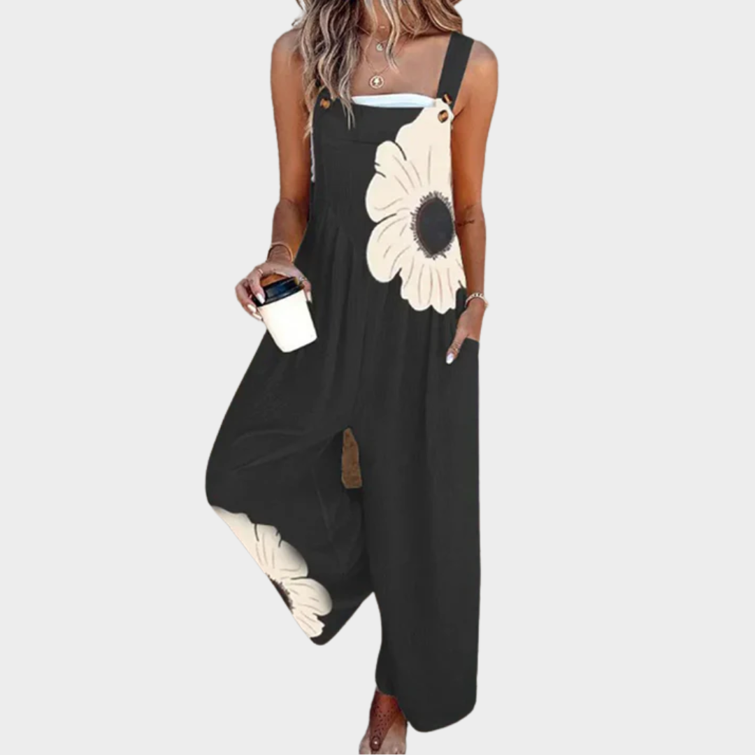 Mallory | Printed Jumpsuit Easy Wear