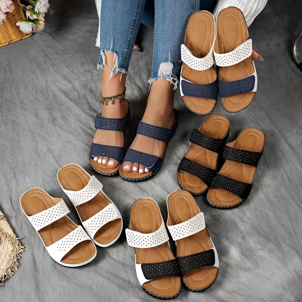 Alicia | Elegant Orthopedic Support Sandal