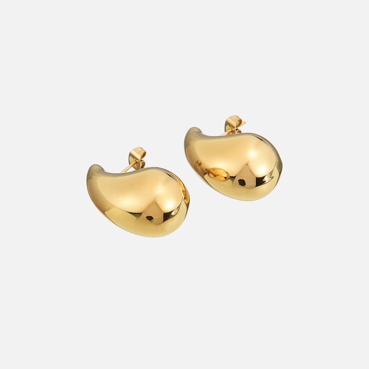 Lore | Polished Teardrop Earrings