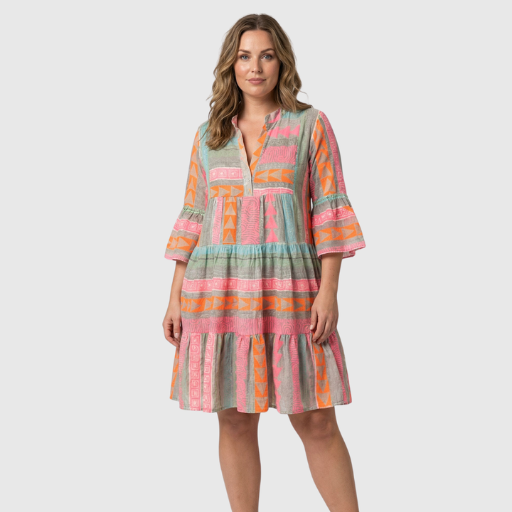Tuesday | Flowing Print Midi Dress