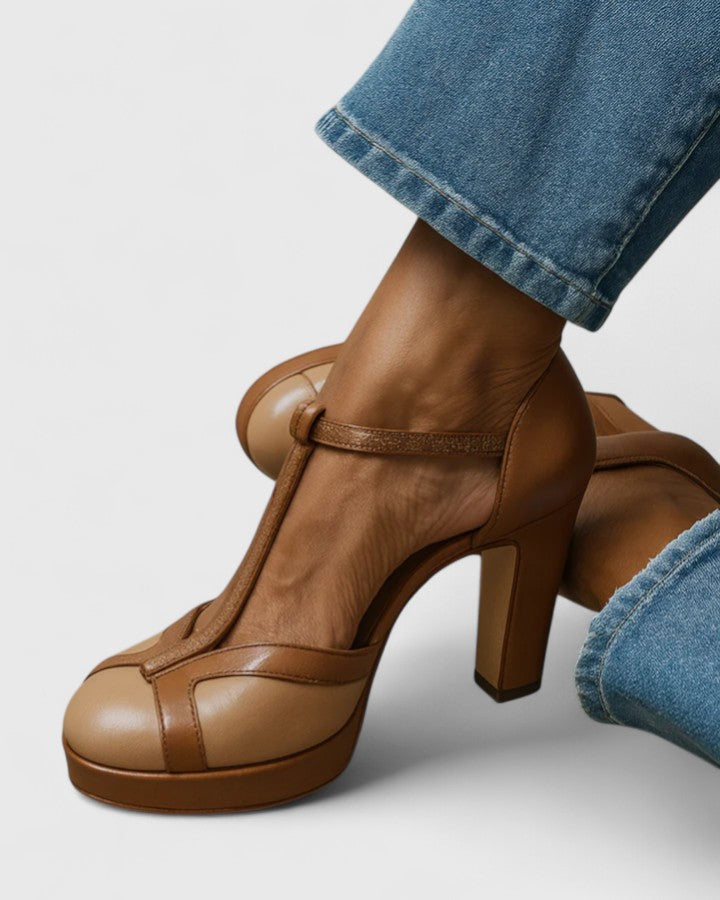 Donna | Comfort Block Heel Sandal