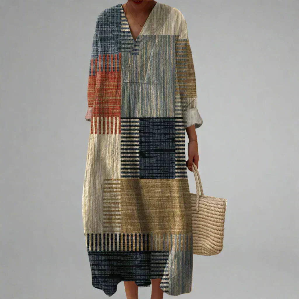 Xaria | Abstract Print Relaxed Dress
