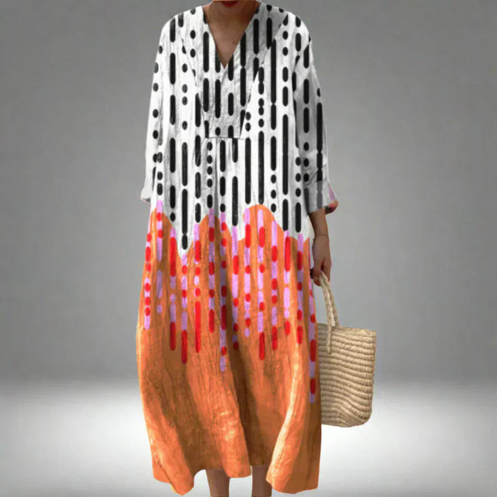 Vanessa | Geometric Print Tunic