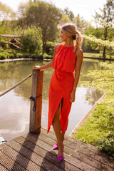 Honor | Elegant Sleeveless Midi Dress