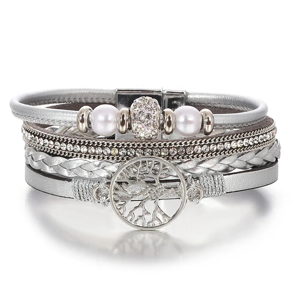 Breanna | Crystal Tree of Life Bracelet
