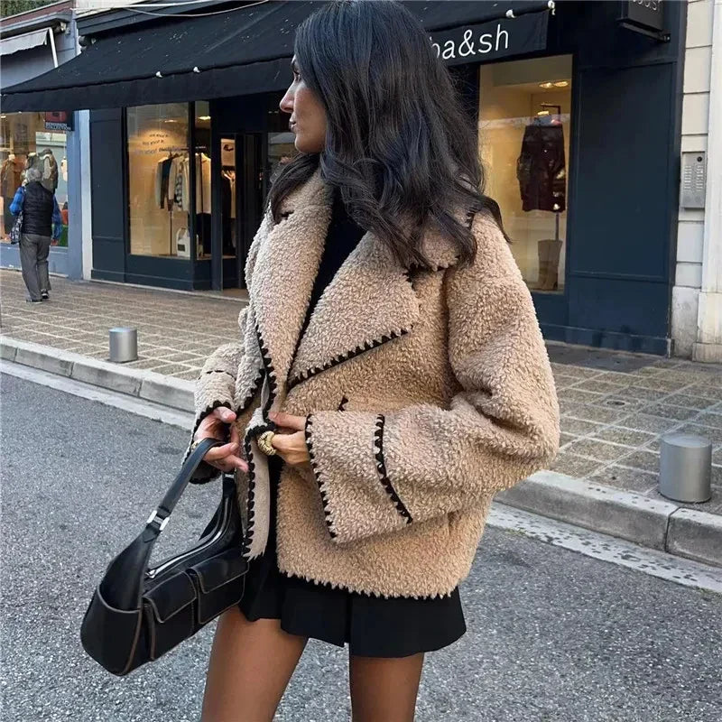 Celeste | Fluffy Teddy Cardigan Jacket