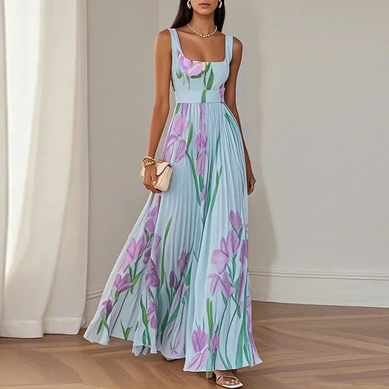 Corrine | Maxi A-Line Floral Dress
