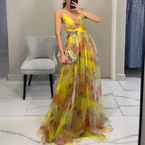 Tess | Romantic Floral Maxi Dress