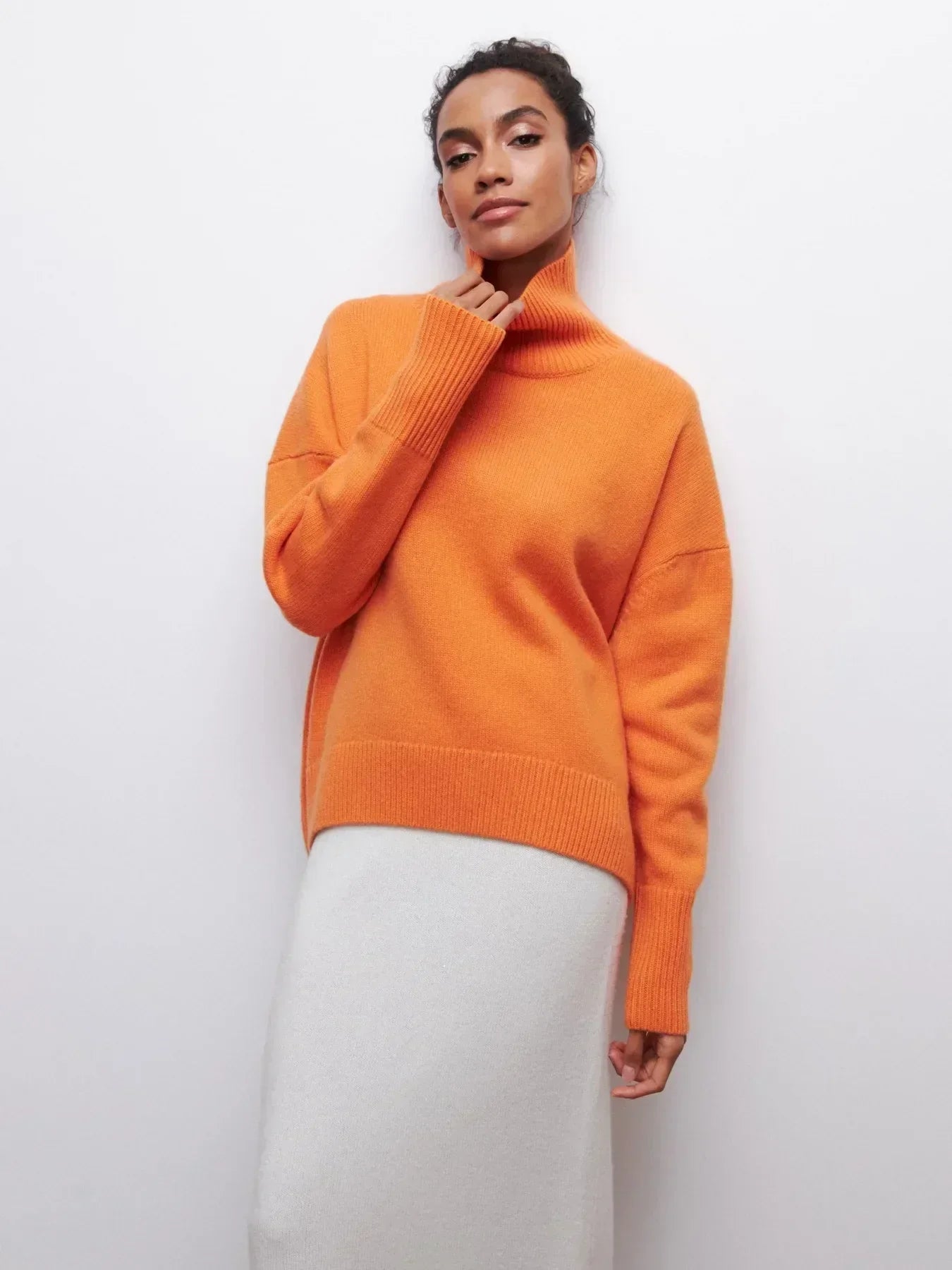 Céleste | Oversized Turtleneck Sweater