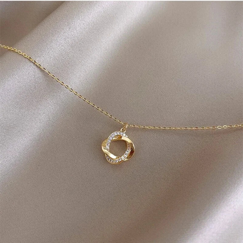 Reeve | Minimalist Titanium Chain Necklace