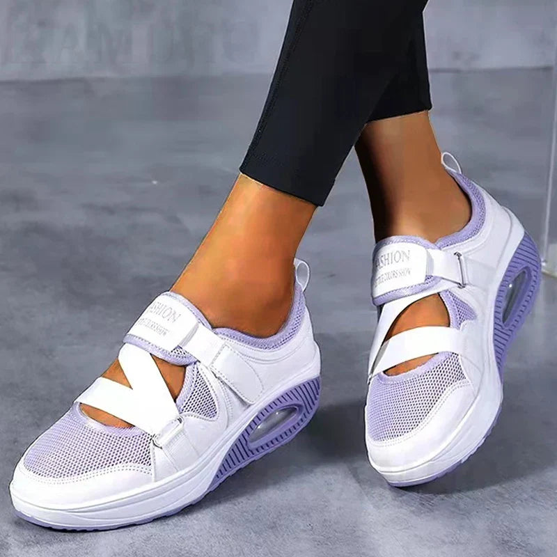 Céleste | Breathable Mesh Slip-On Sneakers