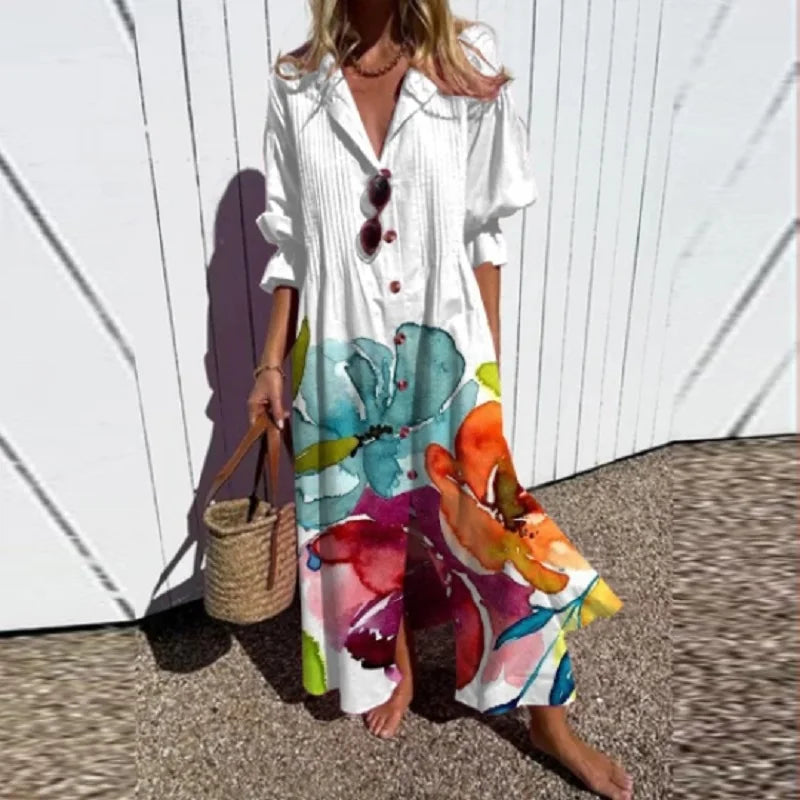 Umbriel | Floral Maxi Dress