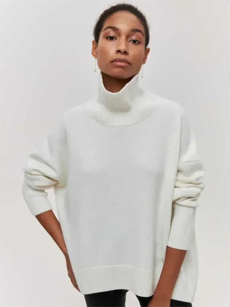 Céleste | Oversized Turtleneck Sweater