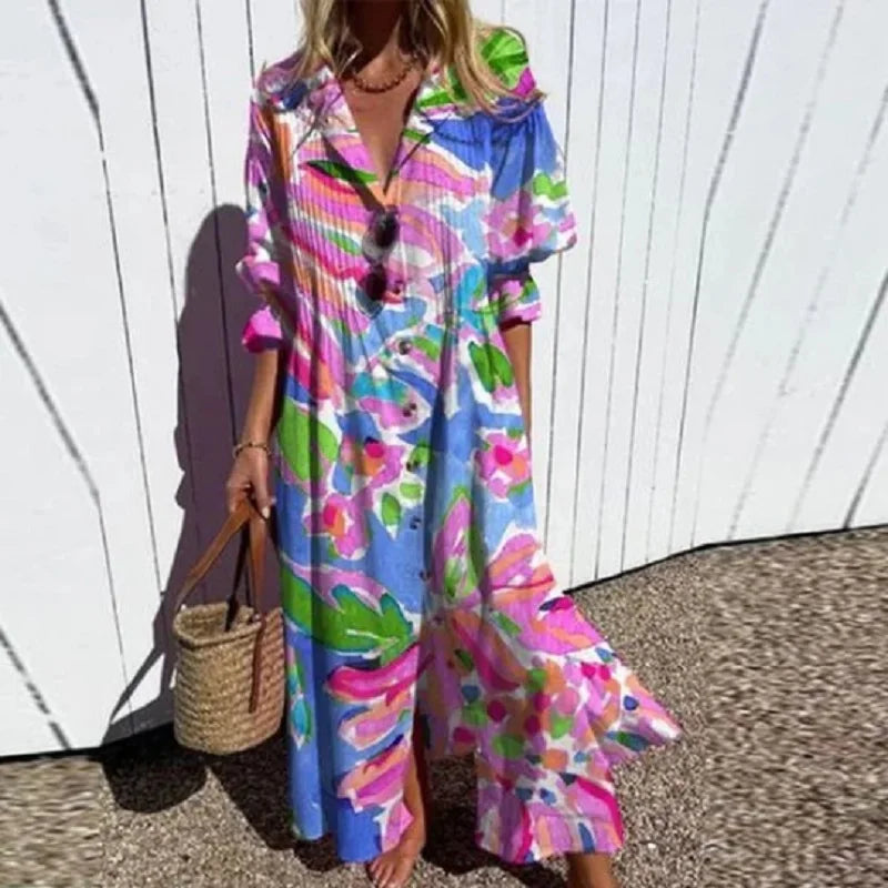 Umbriel | Floral Maxi Dress