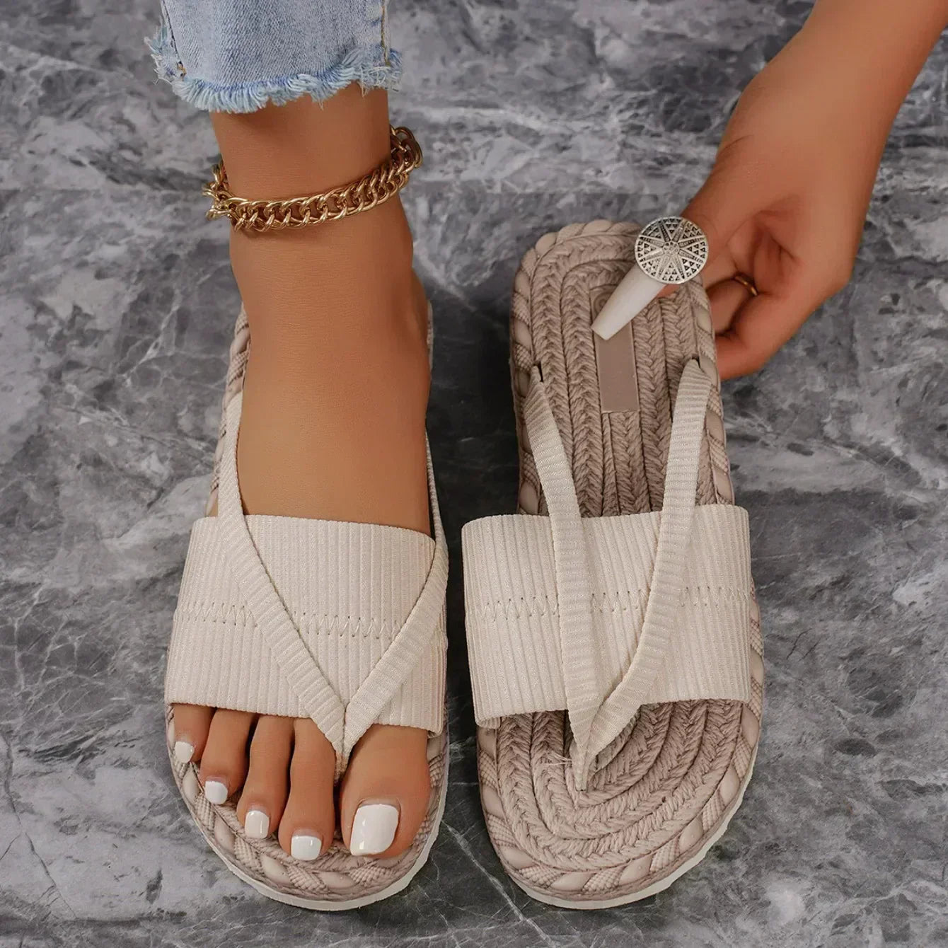 Sara | Breezy Crossover Walk Sandals