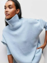 Céleste | Oversized Turtleneck Sweater