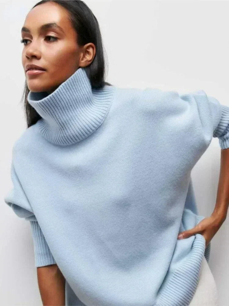 Céleste | Oversized Turtleneck Sweater