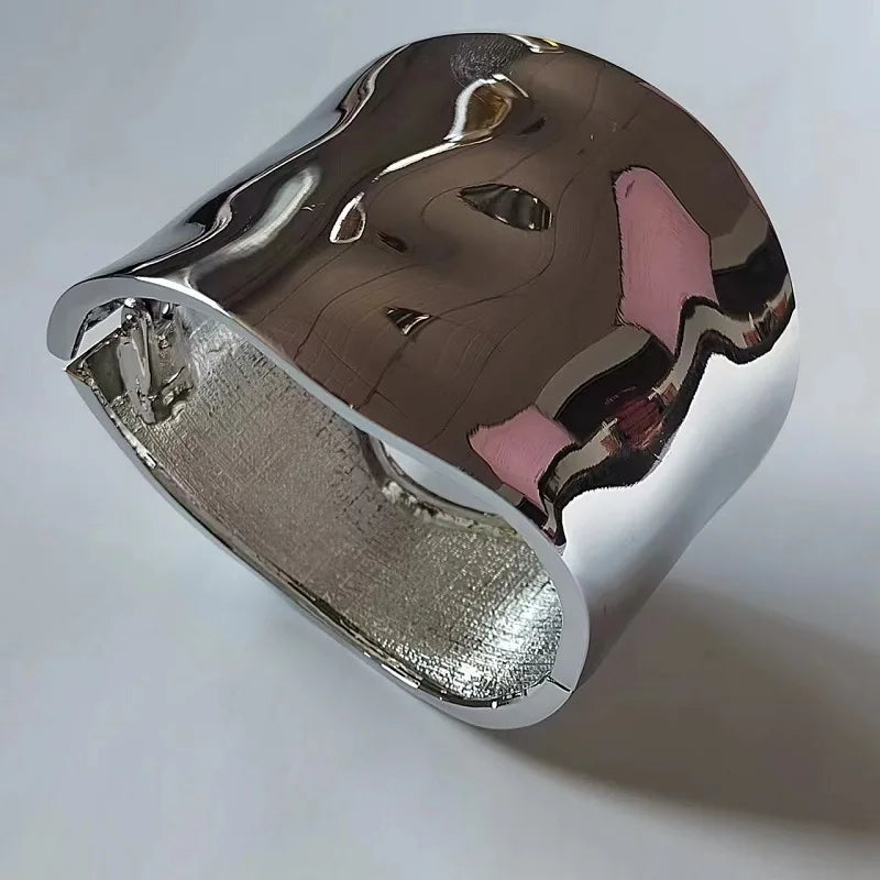 Reeve | Asymmetric Sculptural Cuff Bangle
