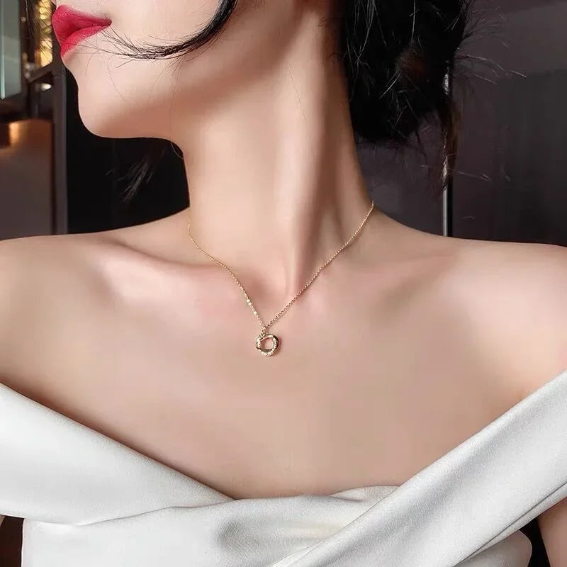 Reeve | Minimalist Titanium Chain Necklace