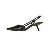 Beryl | Slingback Low Heels Pointed Toe
