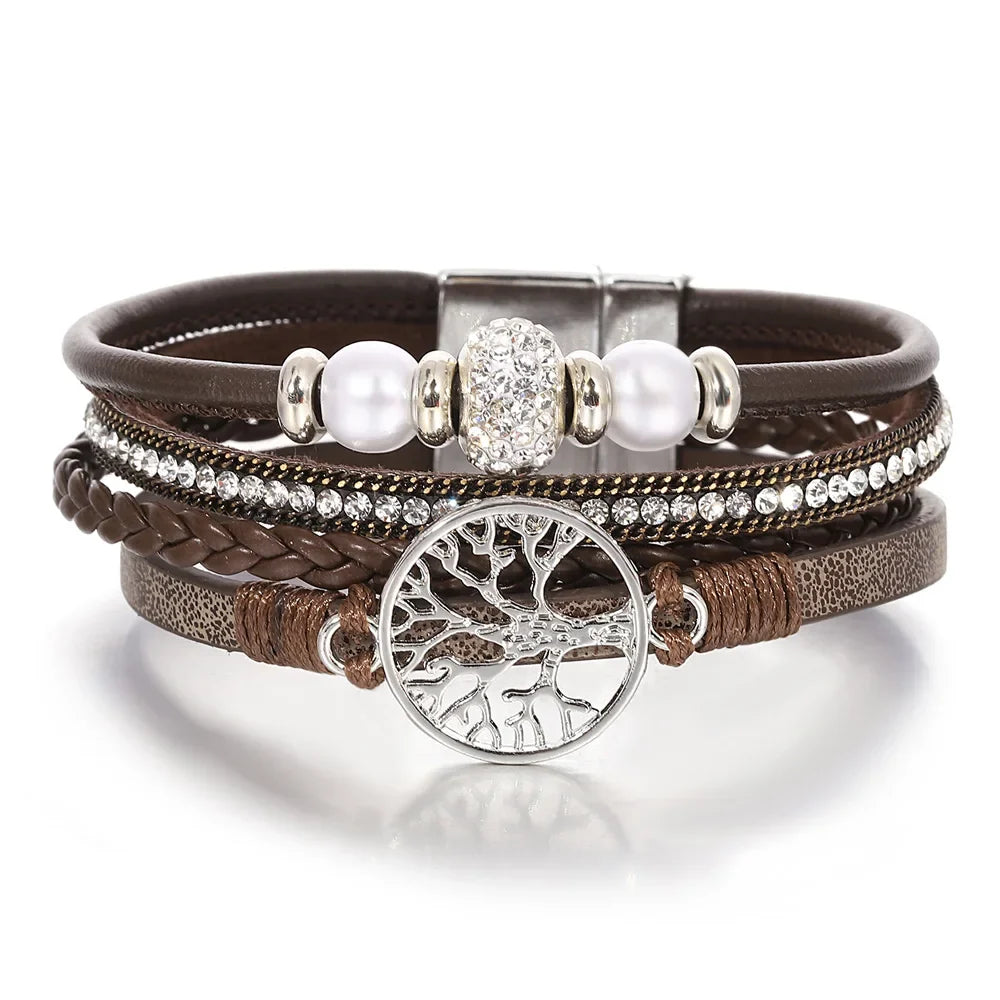 Breanna | Crystal Tree of Life Bracelet